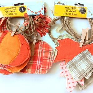 Two New Harvest Garland 6 ft